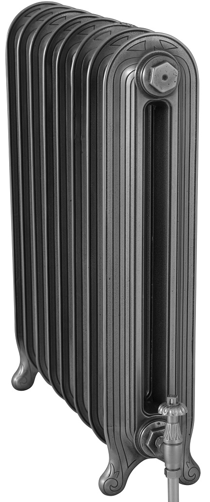 Tuscany 765 Single Column Cast Iron Radiator, 25  Sections, 765 x 1959mm